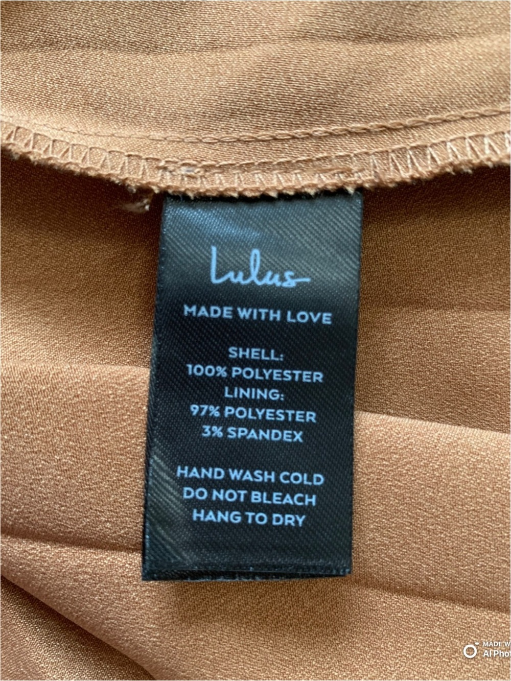 Lulu's Strapless Pleated Midi Dress in Chestnut Brown - Picture 12 of 15